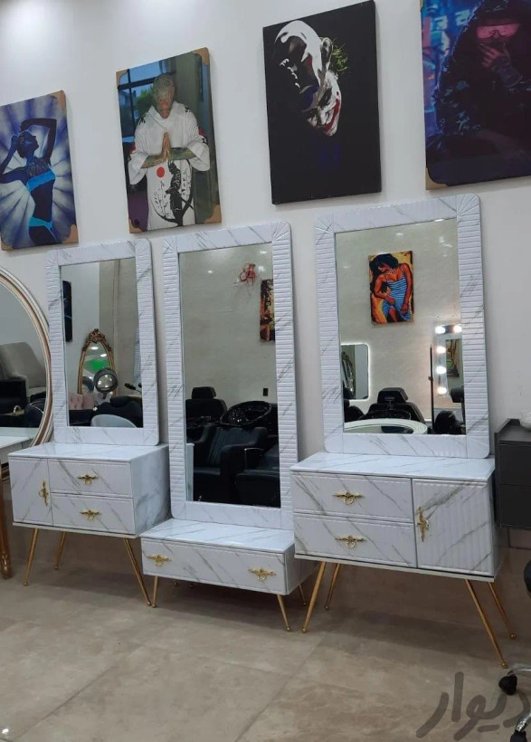 آینه کنسول کرکره ای