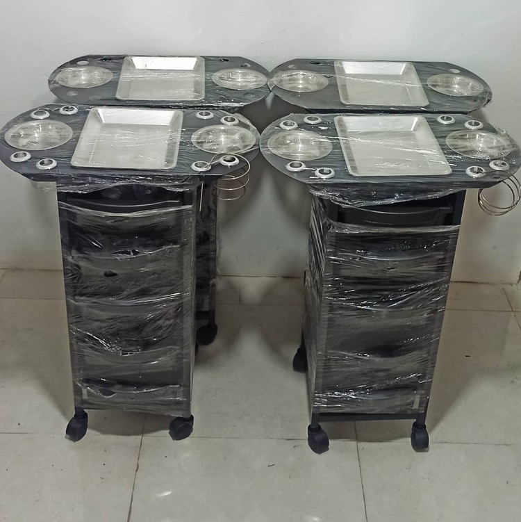 ترولی فلزی کاسه استیل